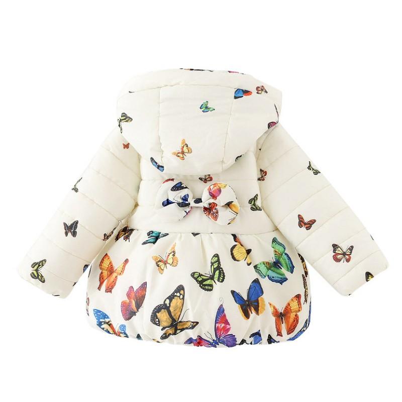 Toddler Butterfly Winter Coat